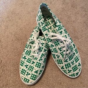 NEW Size 9 St. Patrick’s Day (clover) Tennis Shoes